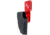 Black Scorpion Outdoor Gear Pro Heavy Duty Competition Holster, Right Hand, Canik TP9 SFx, 5.2in Barrel, 1.5 - 1.75in Belts, Kydex/ 6066 Aluminum, Black/Red, HCD2-USPSABS-TP9SFXBKRH