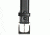 BlackHawk 4113 CQC Pistol Belt, Black, 30in waist, Plain Finish, Brush Nickel Buckle 411330PBK