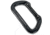 BlackHawk Non-Locking Carabiner, 7/16 in, Aluminum, 98NC01BK