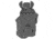 BlackHawk T-Series L2C Compact Holsters, Glock 17, Right Hand, Matte Black, Black, 410700BKR