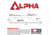 Bohning Alpha Vanes, 100 Pack, Neon Yellow, 101062NY28
