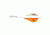 Bohning Blazer QuikFletch, Neon Orange/White 6 pk. 101001NO