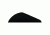 Bohning Blazer Vanes, Black 1000 pk. 10833BK2