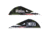 Bohning Blazer Vanes/Flying Tiger Shark, Black, Pack of 100, 10832FTS
