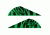 Bohning Blazer Vanes, Green Tiger 100 pk. 10832GT2