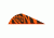 Bohning Blazer Vanes, Orange Tiger 36 pk. 10831OT2
