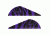 Bohning Blazer Vanes, Purple Tiger 100 pk. 10832PUT