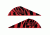 Bohning Blazer Vanes, Red Tiger 100 pk. 10832RT2