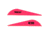 Bohning Heat Vanes, Neon Pink, Pack of 36, 101036HP