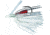 Booyah Swim'n Jig, 3/8 oz, White/White Shad, BYSJ3801