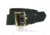 Boston Leather Sam Browne Belt, Four-Row Stitched, 2 1/4 Wide, 36in, 6504-BRN-1-36-GLD