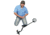 Bounty Hunter Quick Draw II Metal Detector with Carry Bag &amp; Pin Pointer, Black &amp; Red QD2GWP