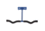 Bow Tree Bow Hanger Ceiling 6 in., Black, 95011