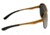 Breed Jupiter Sunglasses, Orange Titanium Frame, Black Lens BSG019OG