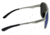 Breed Jupiter Sunglasses, Silver Titanium Frame, Blue-Green Lens BSG019SR