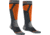 Bridgedale Ski Easy On Socks - Mens, Gunmetal/Orange, Medium, 710102-037-M