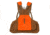 Browning Strap Bird N Lite 2.0 w/o Embroidery Vest, Tan/Blaze, Medium/Large, 3059335802