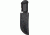 Buck Knives Leather Belt Sheath Black, Fits BU103 Skinner BU103S