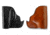 Bulldog Cases Molded Leather Inside-the-Pocket Holster - Small and Mini Autos, Black, Tan