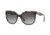 Burberry BE4270 Prescription Sunglasses, 55mm, Top Black On Check, BE4270-37298G-55-SV