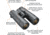 Bushnell Fusion X 10X42 Rangefinding Binoculars, BK-7, Center Focus System, Roof Prism, Black, FX1042AD