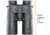 Bushnell Fusion X 10X42 Rangefinding Binoculars, BK-7, Center Focus System, Roof Prism, Black, FX1042AD