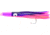 C&amp;H Lures Rattle Jet Trolling Lure Rigged &amp; Ready, 100LB Mono, 6 ft, 7/0 Hook, Blue/Pink Skirt, CH-RJ-03