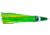 C&amp;H Lures Tuna Tango Trolling Lure, Rigged &amp; Ready, 100LB Mono, 6 ft, 7/0 Hook, Green/Yellow Skirt, CH-RRTT04