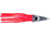 C&amp;H Lures Tuna Tango Trolling Lure, Rigged &amp; Ready, 100LB Mono, 6 ft, 7/0 Hook, Pink/White Skirt, CH-RRTT13