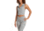 Body Glove Full of Secrets Polo Crop Top - Heather Grey 91ABFBDD, S, Heather Grey, JT25070B1643D-032-S