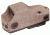 Command Arms Accessories Hartman Red Dot Sight, B Type Reticle, 2 Locking Levers, Tan, MH1-DBT