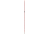 Cajun Bowfishing Wasp arrow with 4 barb stinger, Red/Black, ABF121SP