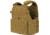 Caliber Armor AR550 11 x 14 Level III+ Body Armor w/ PolyShield Spall Coat and Condor MOPC Package, Coyote Brown, Large/2XL, 19-AR550-MOPC-1114-SPC-CB
