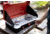 Camp Chef Mountain Series Everest 2X High Output Two-Burner Cooking System, Black/Red, MSHPX