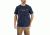 Carhartt Lubbock Graphic Short Sleeve T-shirt - Mens, Navy, L-REG 103181-412-REG-L