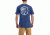 Carhartt Maddock Graphic Fishing 1889 Short Sleeve T-shirt - Mens, Ink Blue Heather, L-REG 103179-994-REG-L