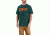 Carhartt Workwear Graphic Block Logo Short Sleeve T-shirt - Mens, Hunter Green Heather, XL-REG 103177-393-REG-XL
