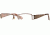 Carmen Marc Valvo CM Elena SECM ELEN00 Eyeglass Frames - Cognac SECM ELEN005030 BN