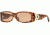Carmen Marc Valvo CM Hepburn SECM HEPB06 Single Vision Prescription Sunglasses SECM HEPB065525 TO - Frame Color: Amber, Lens Diameter: 55 mm