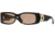 Carmen Marc Valvo CM Hepburn SECM HEPB06 Single Vision Prescription Sunglasses SECM HEPB065525 BK - Frame Color: Black, Lens Diameter: 55 mm