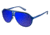Carrera 100/S Single Vision Prescription Sunglasses CA100S-0HKU-XT-5912 - Frame Color Matte Blue Ruthenium, Lens Diameter 59 mm
