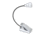Carson FlexNeck Ultra-Bright Fully Adjustable LED Book Light-3 Pack, Grey FL-55MU