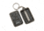 Carson Keychain Flashlight, Grey, 1.4 in x 0.5 in x 2.4 in, KL-10GY