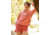 Carve Designs Clara Fleece Pullover - Womens, Lt. Henna Even Stripe, Small, FLPO15-637-SM