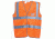 Caterpillar Printed Hi-Vis Vest, Hi-Vis Orange, Medium/Large 1322024-607-M/L