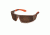 Cebe Ice 8000 Sunglass Deep Dark Brown/Orange Frame, Brown AR Lens CBICE80003