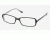 Chaps CP 3035 Eyeglasses Styles Black/Crystal Frame w/Non-Rx 53 mm Diameter Lenses, 541-5316