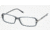 Chaps CP 3035 Eyeglasses Styles Smokey Blue Frame w/Non-Rx 53 mm Diameter Lenses, 849-5316
