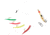 Clarkspoon Mackerel Tree Mackerel Tree Rig w/#00 Gold Clarkspoon, 2/0 Hook 2" Blade, MT-00RBMG