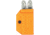 Clip &amp; Carry Kydex Sheath for the Victorinox SPIRIT, Carbon Fiber Orange, VSPIRIT-CF-ORNG